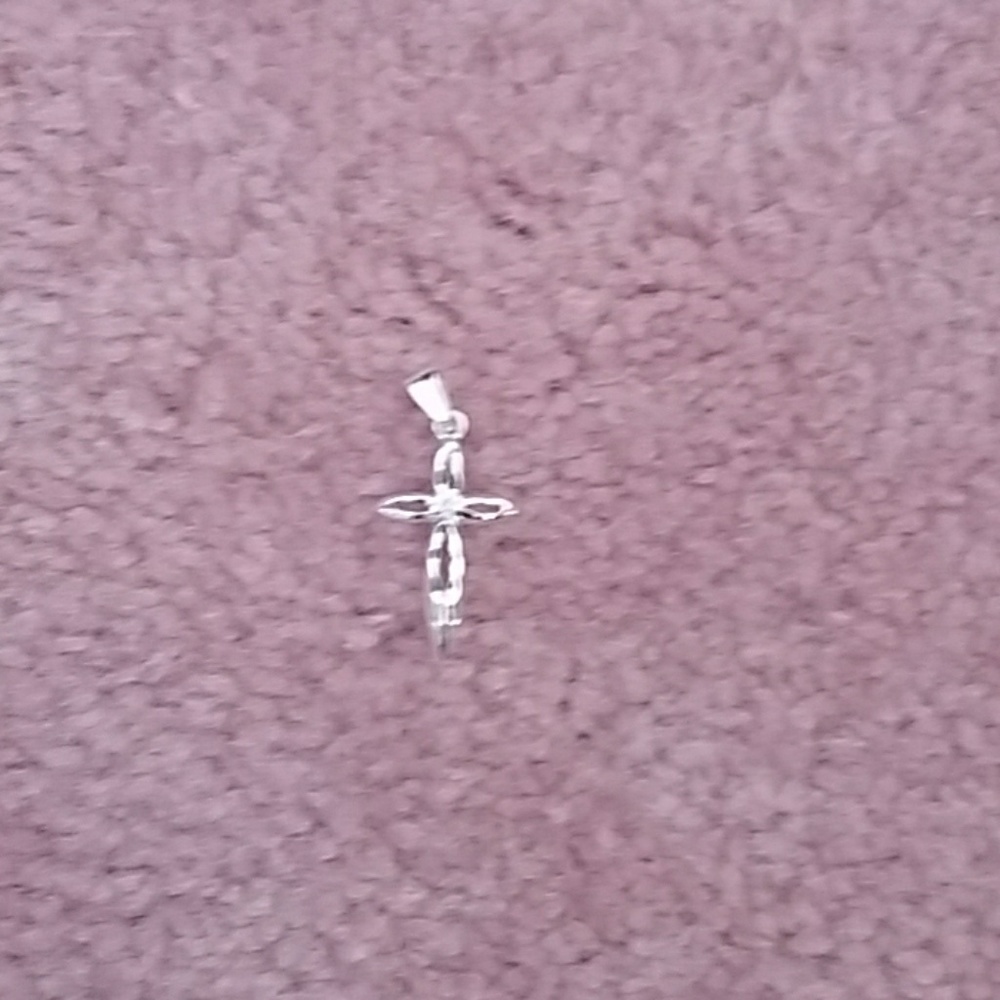 Silver Cross necklace